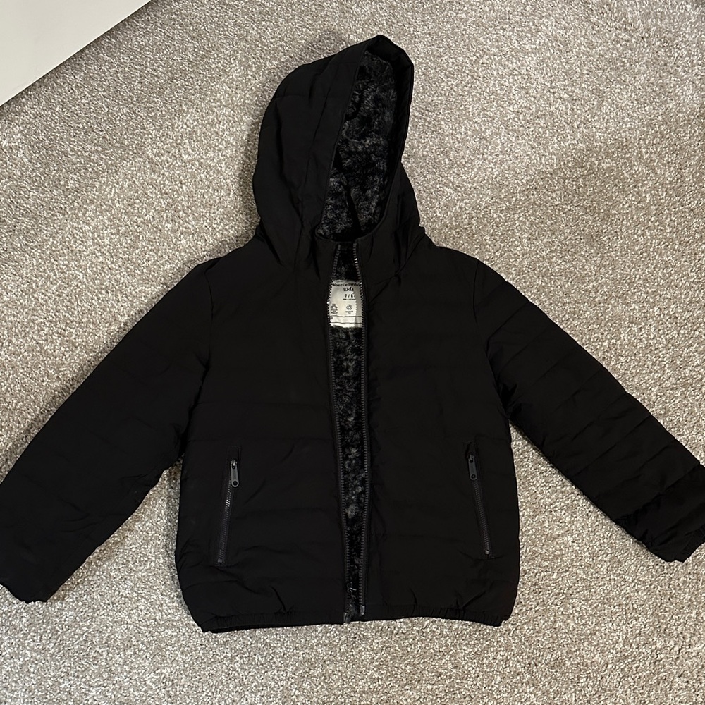 Abercrombie Kids Black Puffer Jacket